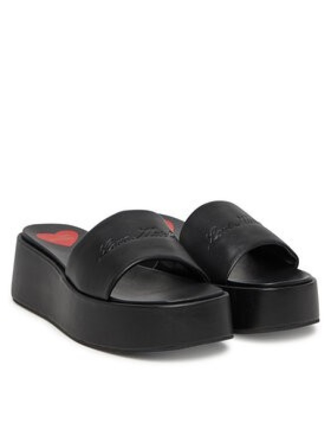 LOVE MOSCHINO Klapki JA28177I0MIA0000 Czarny