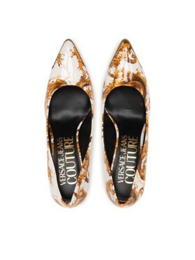 Versace Jeans Couture Szpilki 80VA3S50 ZS366 G03 Biały