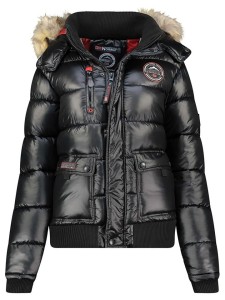 Geographical Norway Kurtka zimowa "Bugs" w kolorze czarnym rozmiar: 3XL