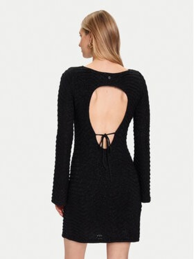 Guess Sukienka dzianinowa W5BK83 Z0192 Czarny Regular Fit