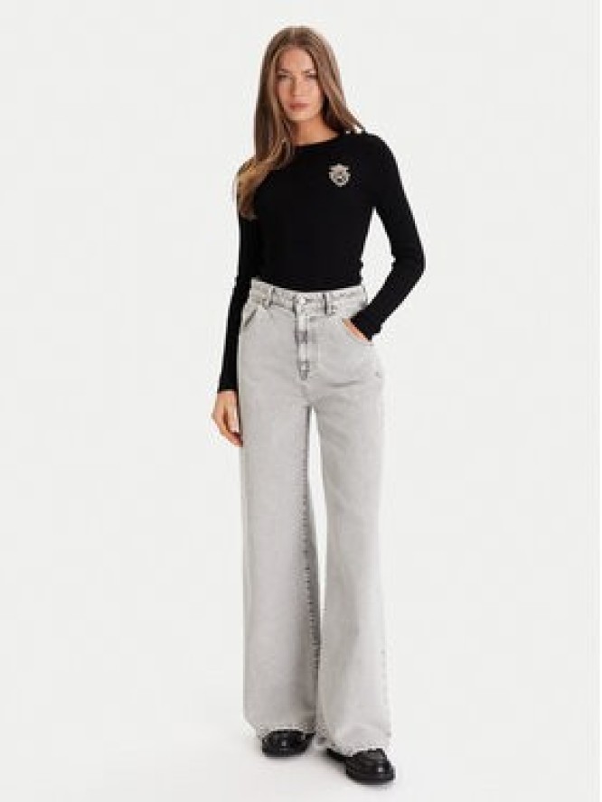 Morgan Sweter 252-MRAYU Czarny Slim Fit