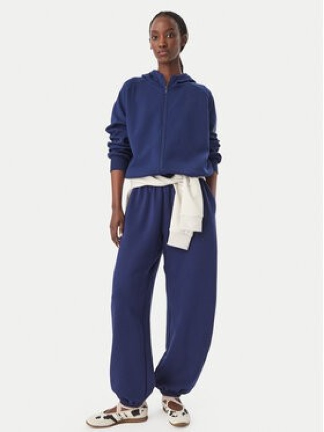adidas Bluza Soft Lux KR2747 Niebieski Loose Fit