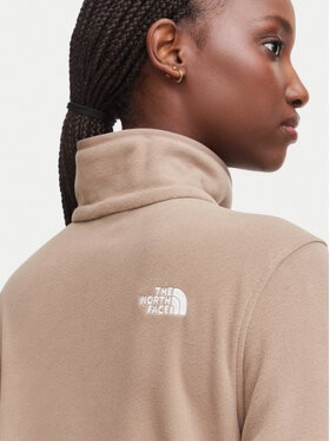 The North Face Polar Glacier NF0A8D2J Brązowy jasny Regular Fit