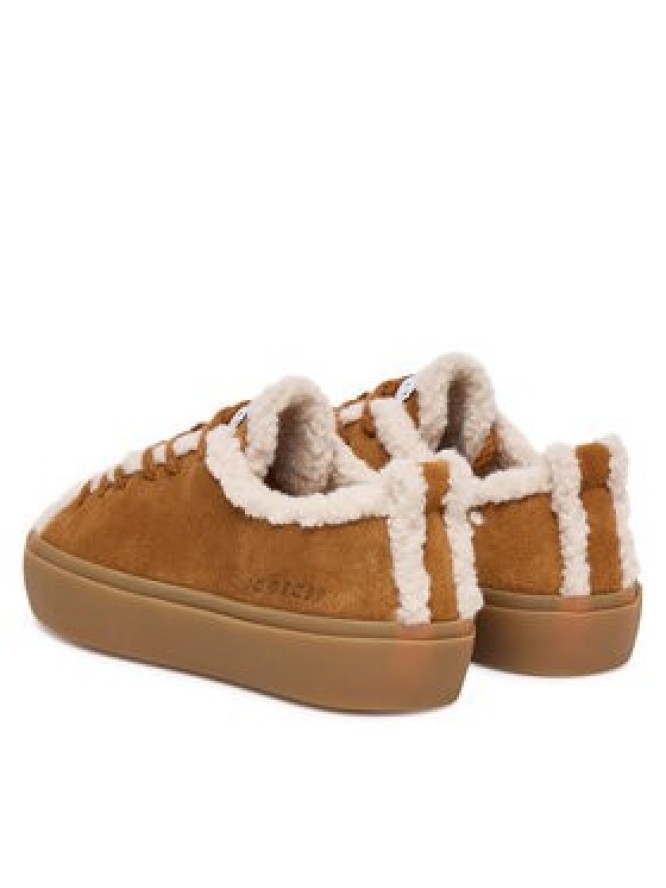 Inuikii Sneakersy Shearling Low 1001.001.0242 Brązowy
