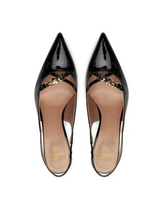 LOVE MOSCHINO Szpilki JA10079G1MIH0000 Czarny