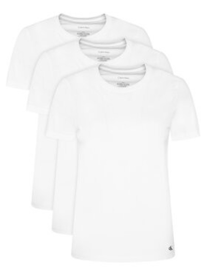 Calvin Klein Underwear Komplet t-shirtów LV00QS7485 Biały Regular Fit