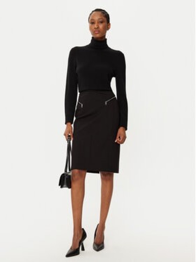 BOSS Spódnica ołówkowa Volmar 50533419 Czarny Regular Fit