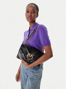 PINKO Torebka Love One Classic Light Dc Al 25-26 PLTT 104549 A2OS Czarny
