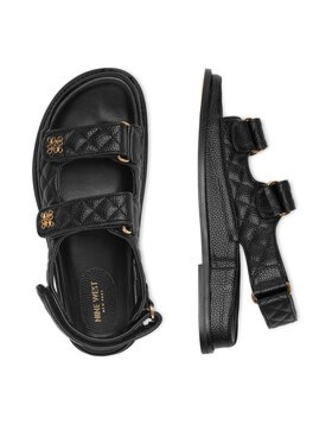 Nine West Sandały V1557-703-1 Czarny