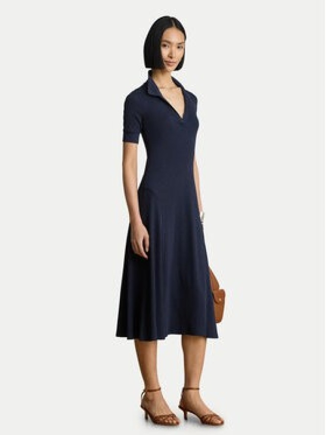LAUREN RALPH LAUREN Sukienka codzienna 200P14037001 Granatowy Regular Fit