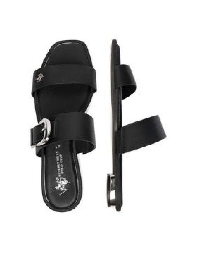 Beverly Hills Polo Club Klapki EO-R26SS09144-01 Czarny