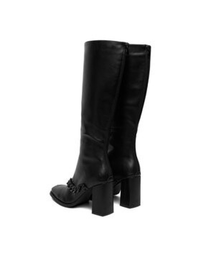 DeeZee Kozaki 7366 3-BLACK PU Czarny