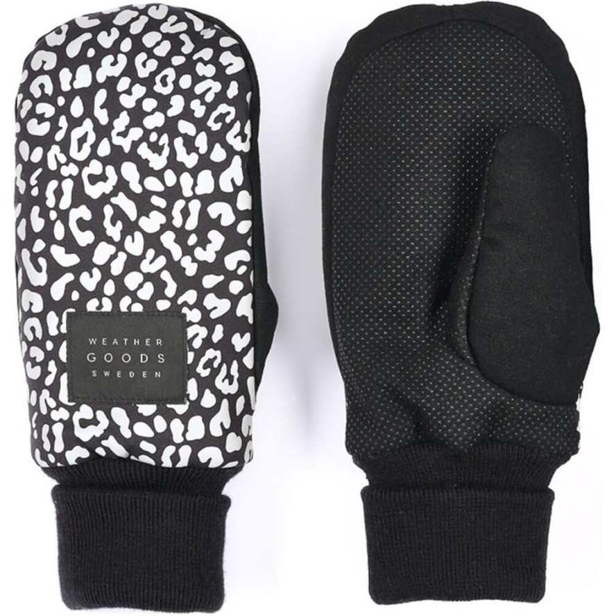 Weathergoods Sweden Mufki refleksyjne Luna Panterka M/L