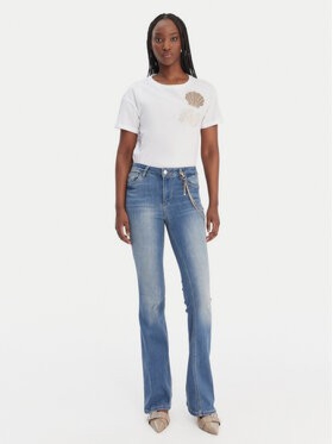 Liu Jo T-Shirt WA6413 JS904 Biały Regular Fit