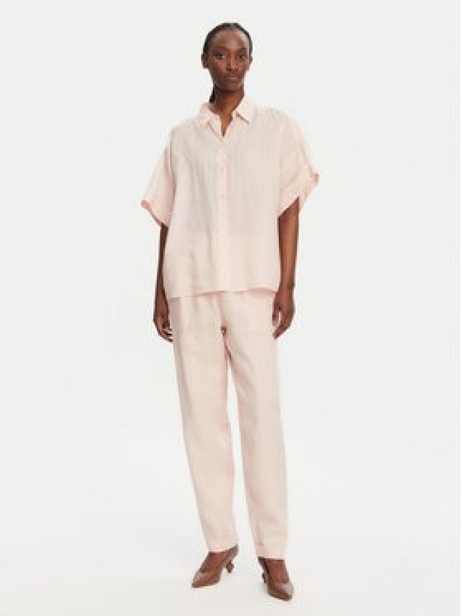 BOSS Koszula C_Bisenas 50537918 Różowy Oversize