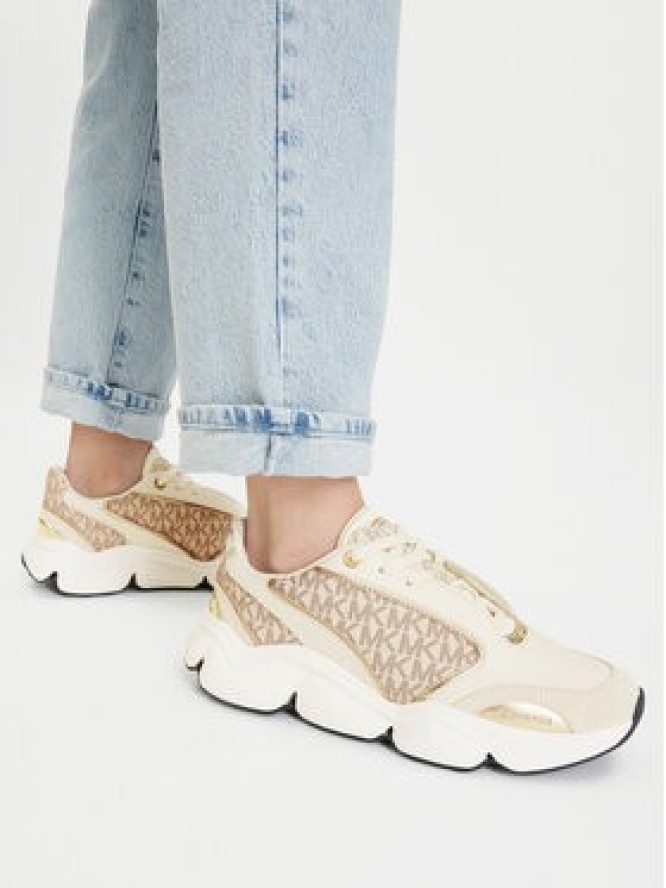 MICHAEL Michael Kors Sneakersy Renny 43F5RNFS1S Beżowy