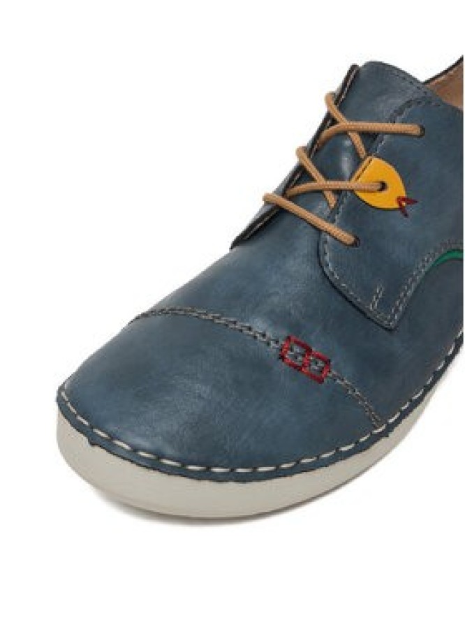 Rieker Półbuty 52528-14 Niebieski