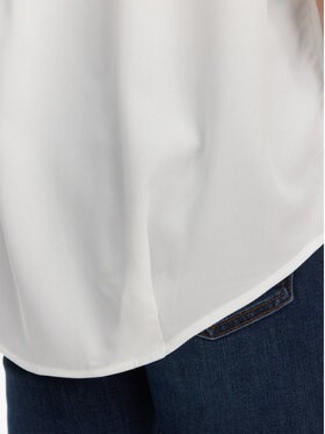 French Connection Bluzka 72MZN Biały Relaxed Fit