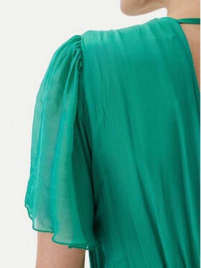 Haveone Sukienka letnia AFF-N006 Zielony Loose Fit