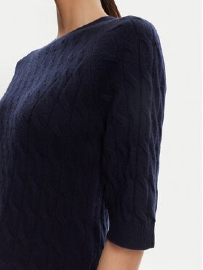 Marella Sweter Franz 2523366084 Granatowy Regular Fit