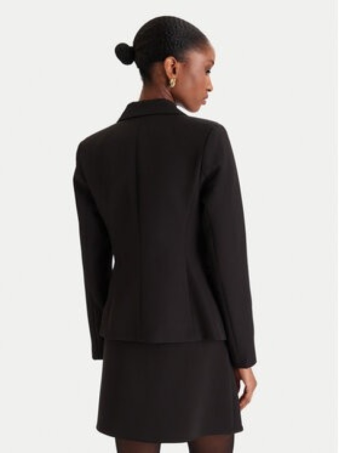 Rinascimento Marynarka CFC0126227003 Czarny Slim Fit