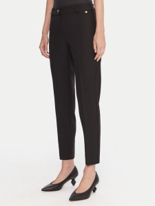 Maryley Spodnie materiałowe 25IB52Z/M17/43NE Czarny Regular Fit