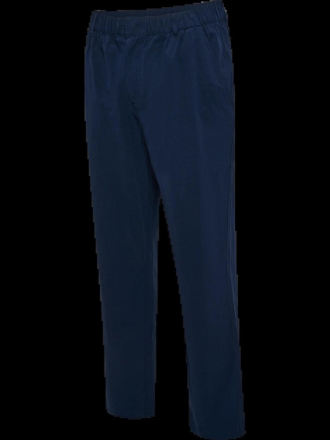 hummel Spodnie chino FORMAL CHINO PANT BEE - Dopasowany krój – NAVY BLAZER