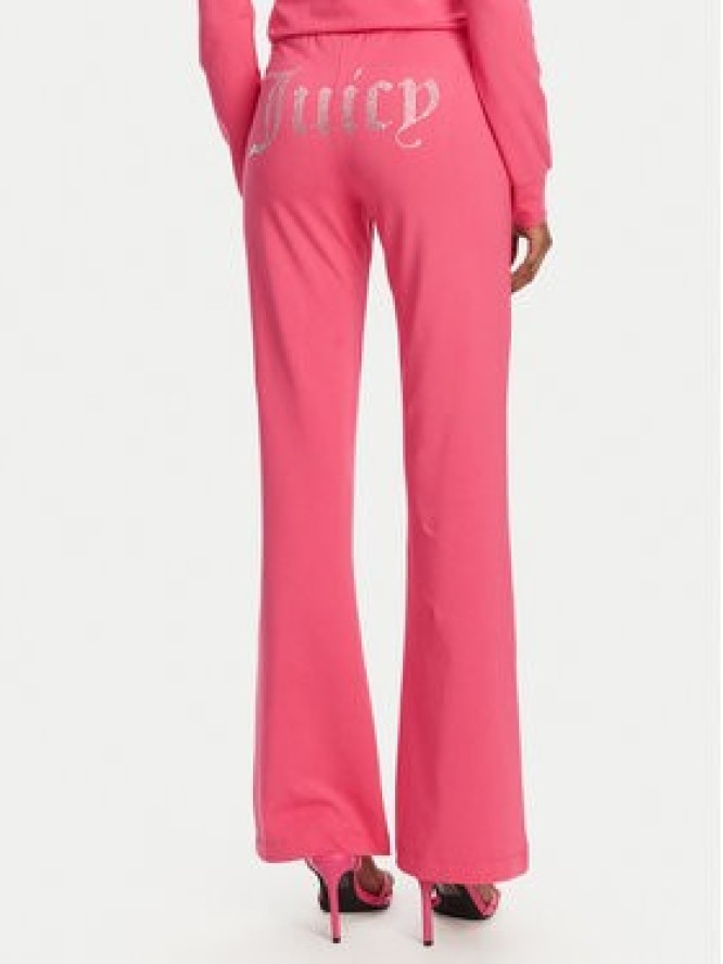 Juicy Couture Spodnie dresowe Apollo JCWBJ125311 Różowy Flared Leg
