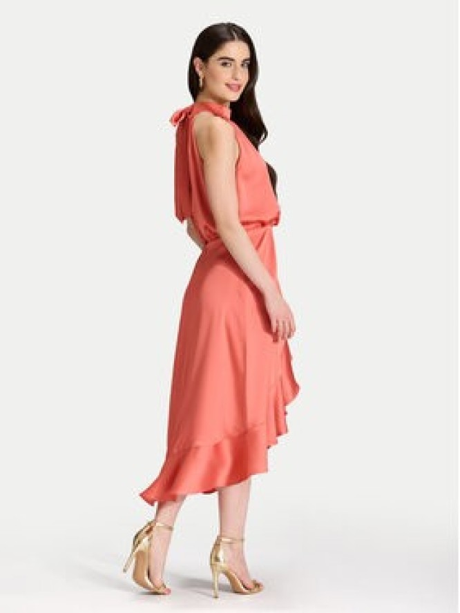 Swing Sukienka koktajlowa 5AH04500 Pomarańczowy Regular Fit