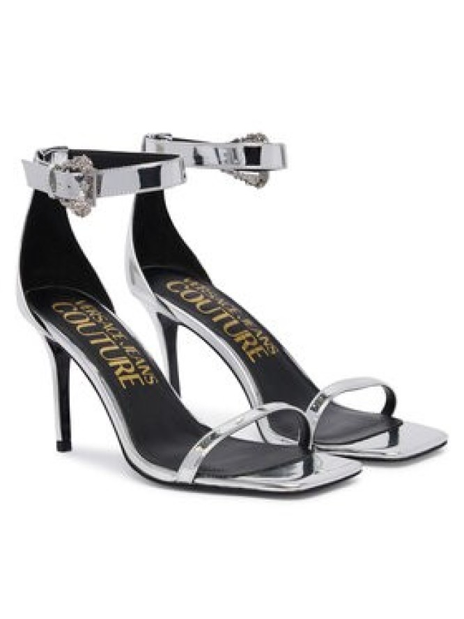 Versace Jeans Couture Sandały 80VA3S76 ZS406 Srebrny
