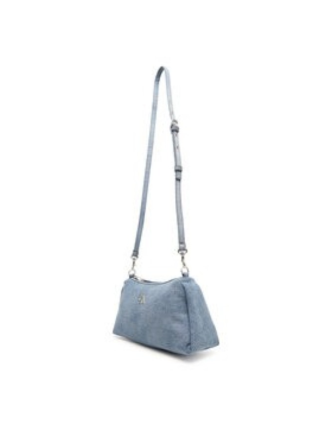 Calvin Klein Torebka Denim Layla Shoulder Bag Sm LV04F3222G Niebieski