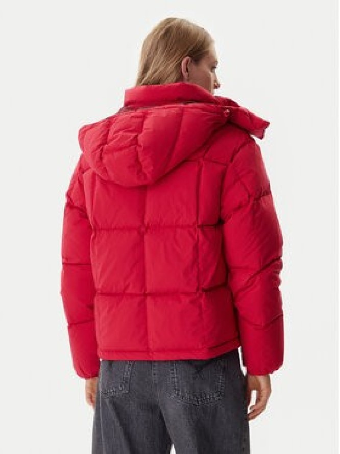 Tommy Jeans Kurtka puchowa Alaska DW0DW21623 Czerwony Relaxed Fit