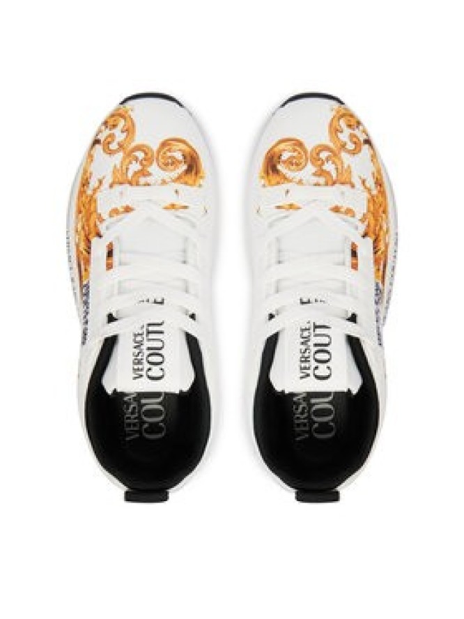 Versace Jeans Couture Sneakersy 80VA3SAA ZSE00 Biały