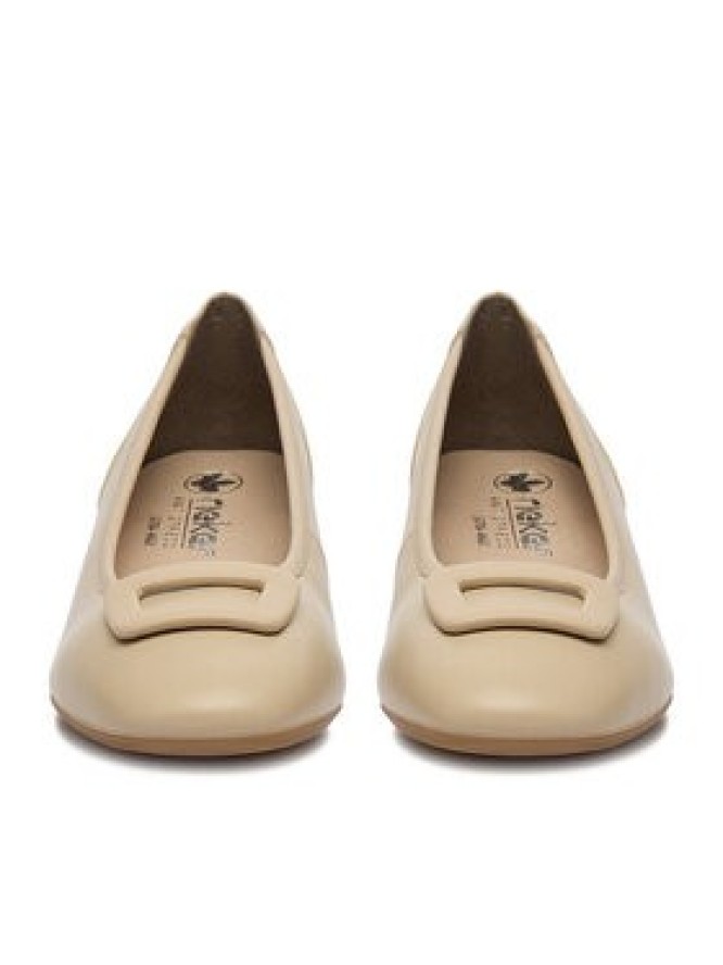 Rieker Czółenka CEO-43453-62 Beżowy