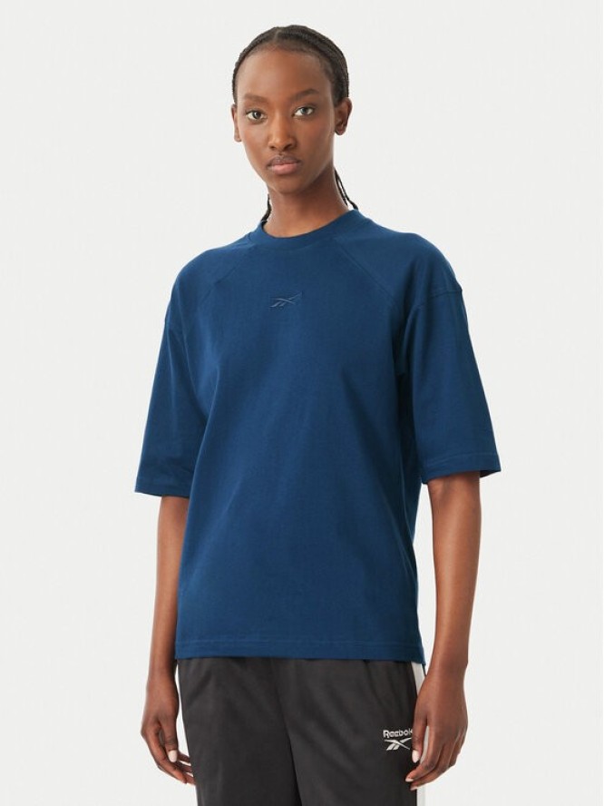 Reebok T-Shirt Reebok X Ewa Chodakowska Mila RK25977CCW Granatowy Regular Fit