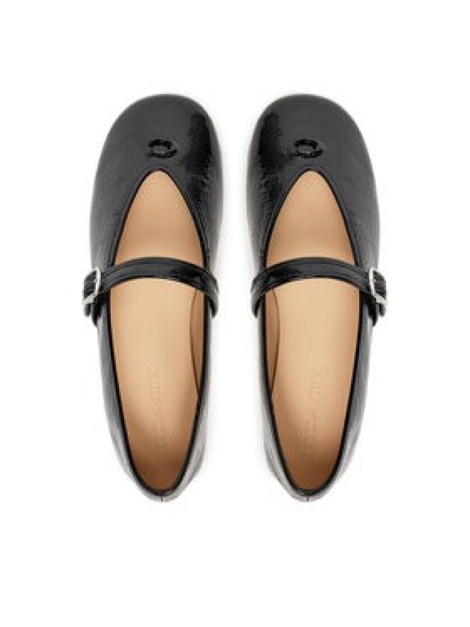 Coach Baleriny Sculpted C CBO90 Czarny