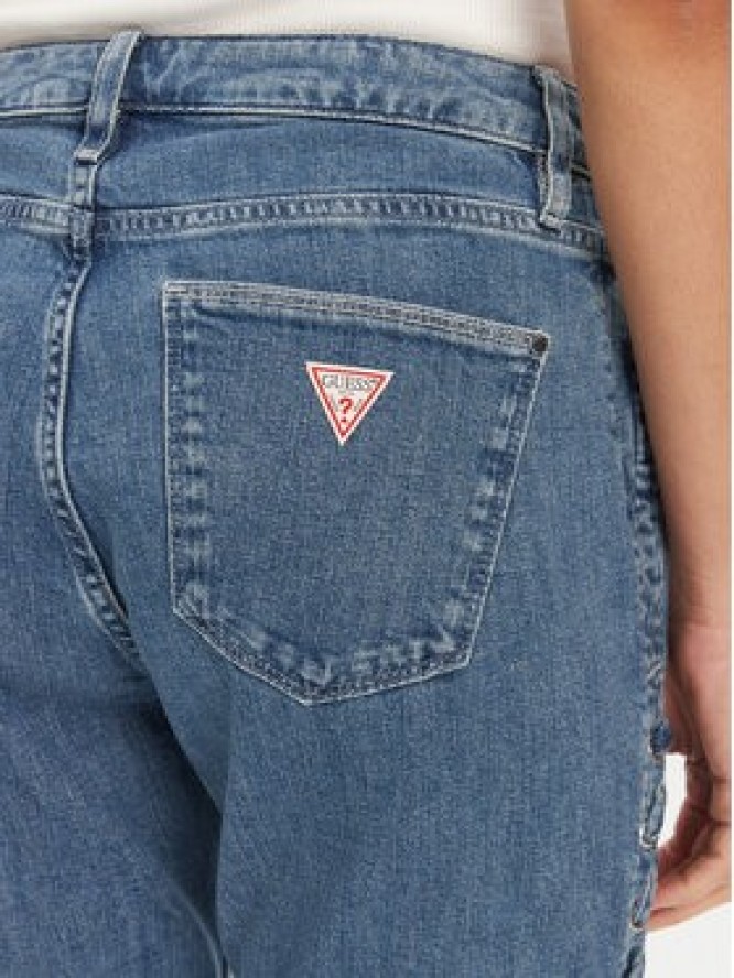 Guess Jeansy W5GA1E D4H7C Niebieski Boot Fit