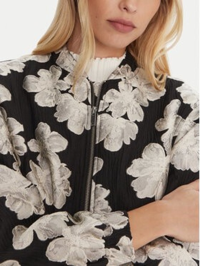 French Connection Kurtka bomber 75ZAF Czarny Boxy Fit