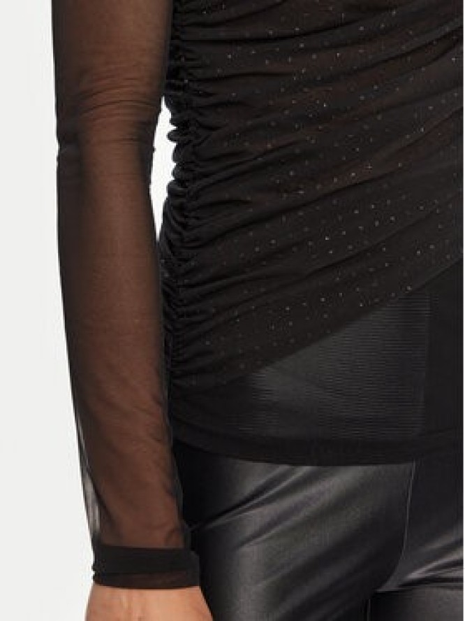 Versace Jeans Couture Bluzka 78HAH600 Czarny Slim Fit