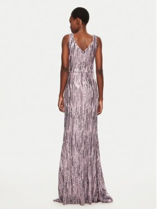 Fracomina Sukienka wieczorowa FQ24WD3014W53601 Fioletowy Slim Fit