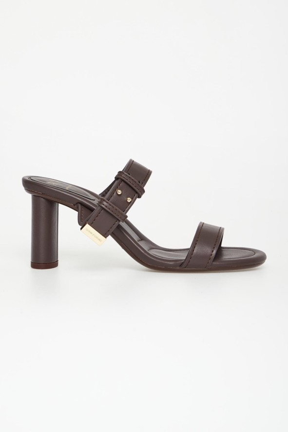 Klapki na obcasie ARMANI EXCHANGE