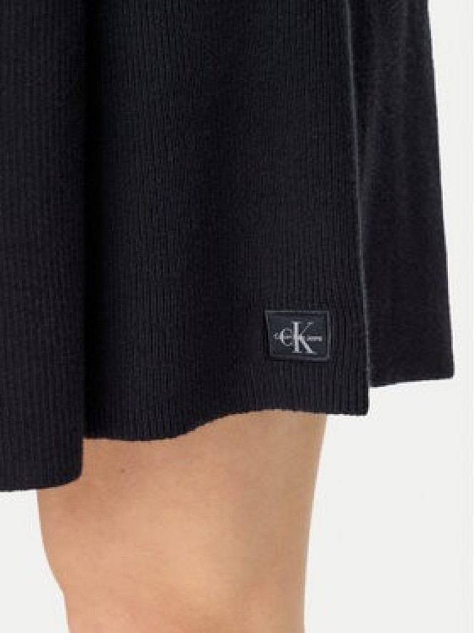 Calvin Klein Jeans Sukienka codzienna J20J225269 Czarny Slim Fit