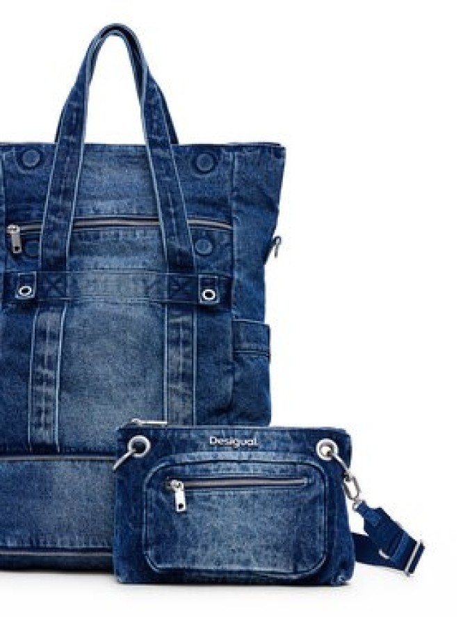 Desigual Plecak 25SAKD02 Granatowy