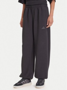 adidas Spodnie dresowe ALL SZN Soft Lux lJM1652 Czarny Loose Fit