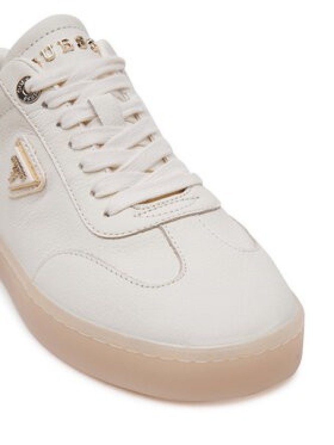 Guess Sneakersy FLJJAZ LEA12 Beżowy