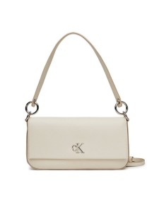 Calvin Klein Jeans Torebka Minimal Monogram Shoulder Pouch LV04K3161G Biały