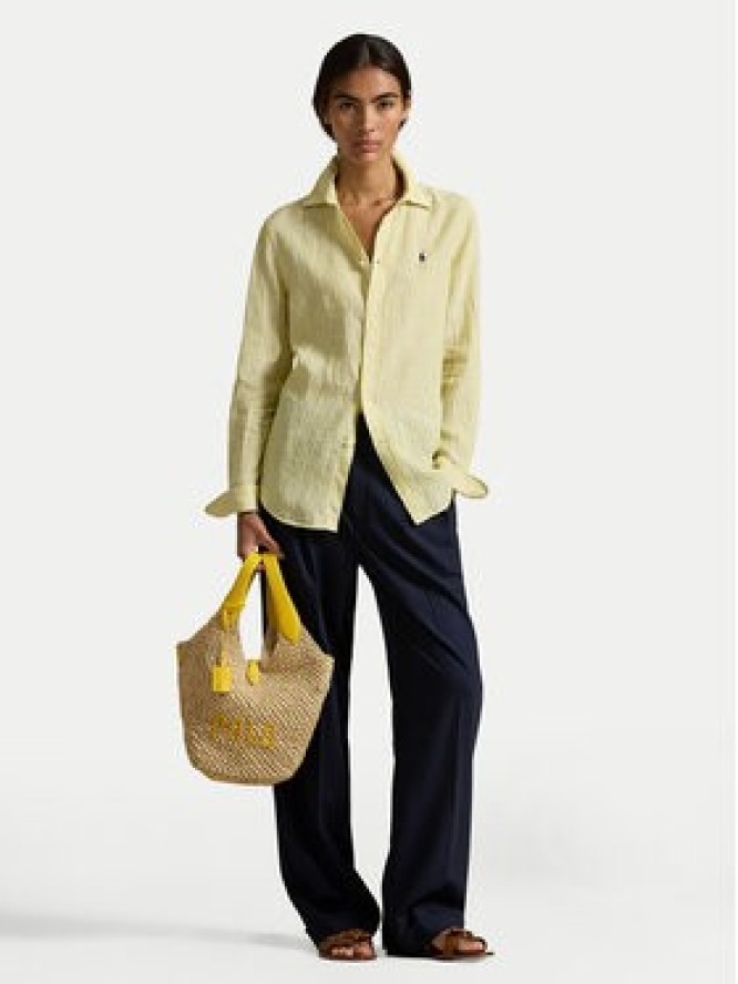 Polo Ralph Lauren Koszula 211A96158002 Żółty Regular Fit