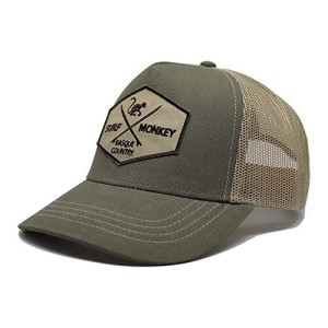 Czapka Trucker - 5 Paneli / Jeden Rozmiar (Zielony/Beżowy)