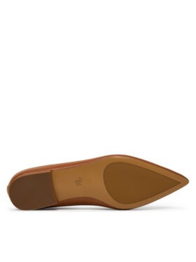 LAUREN RALPH LAUREN Baleriny Londyn 802P09039002 Brązowy