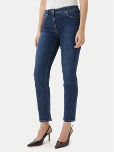 Luisa Spagnoli Jeansy Alicudi 542850 Granatowy Skinny Fit